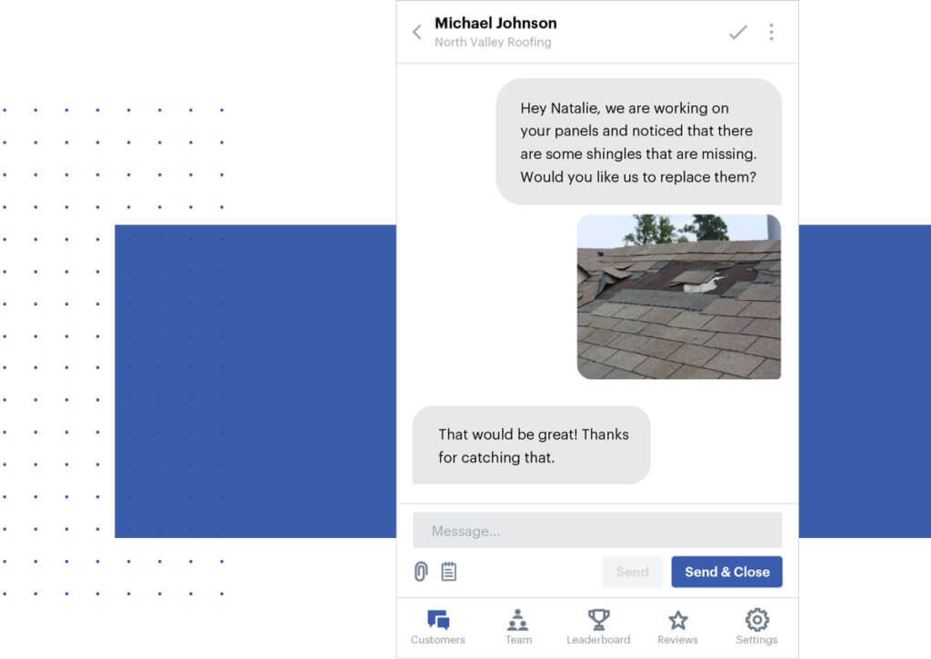 interaction-platform-mobile-customer-messaging-ui-roofing-home-services
