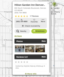 mapquest business listing example