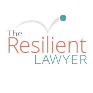 the resilient lawyer podcast cover photo