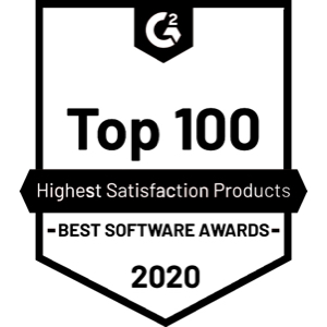 G2 Top 100 Satisfaction Product