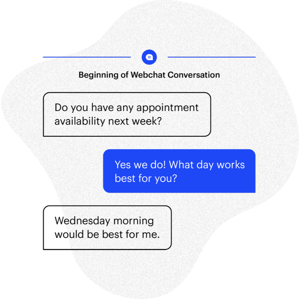 webchat bubble
