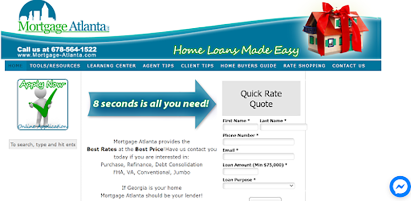 Mortgage Atlanta LLC Website