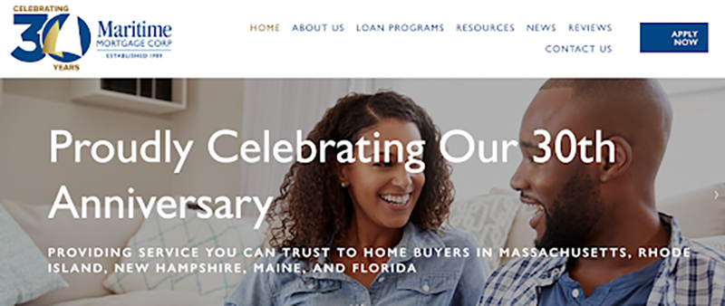 Maritime Mortgage Corp Website