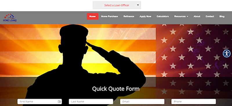 Home Loans Inc. website
