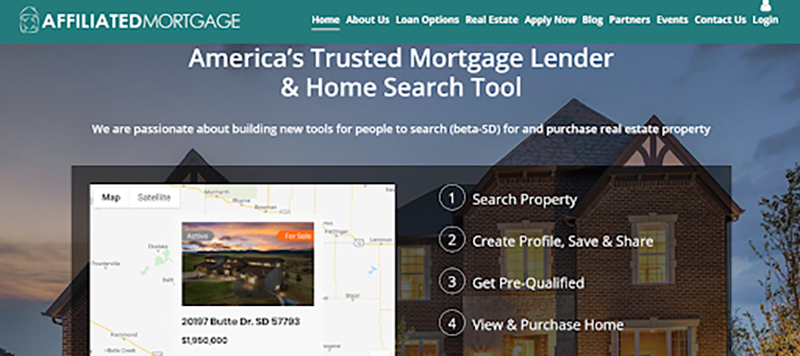 Affiliated Mortgage LLC website