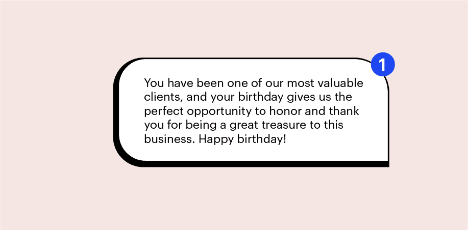 birthday message